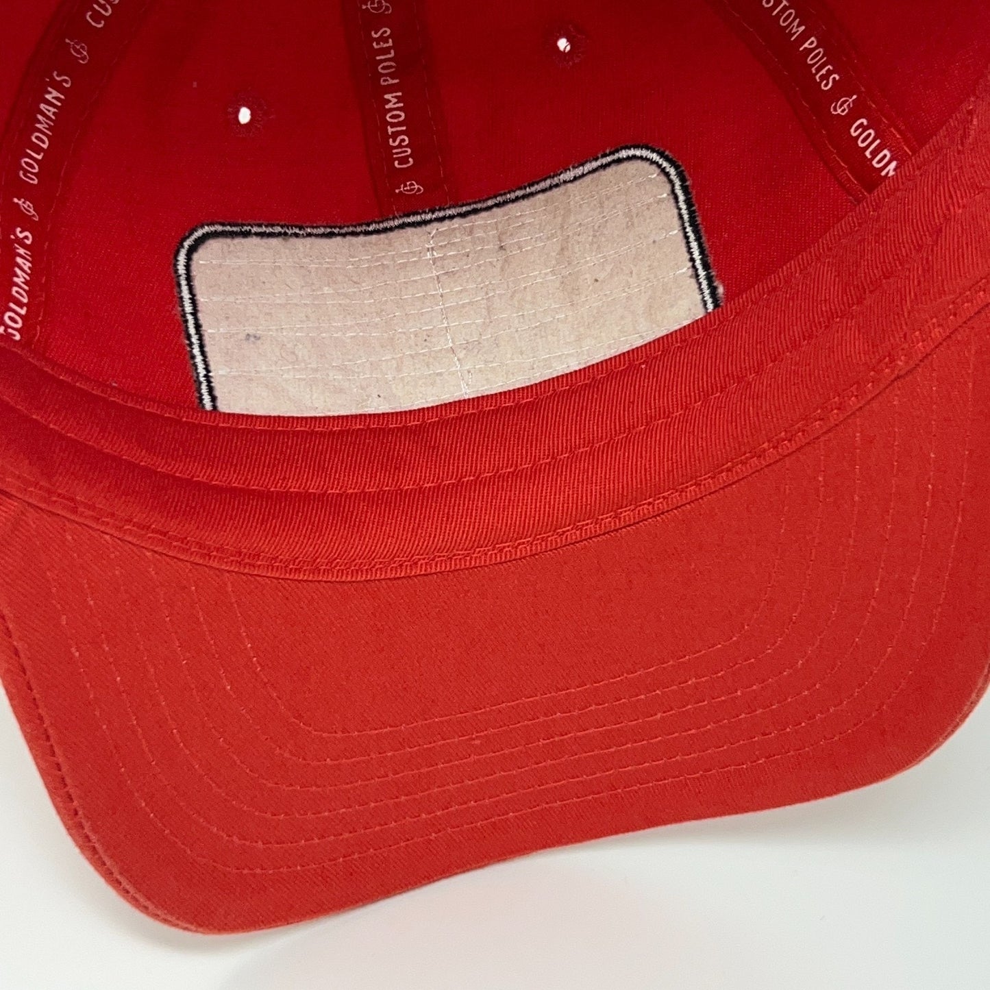 JG Goldmans Custom Poles Dad Hat Baseball Cap Fishing Colorado Strapback Orange