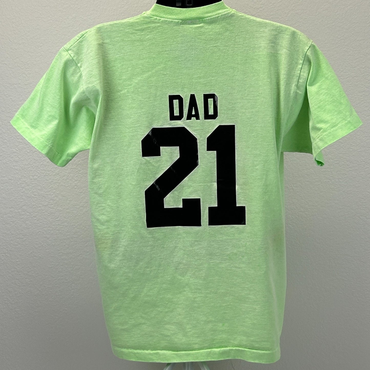 Vintage 80s 90s Kinky Jalapenos T Shirt Baseball Softball Dad USA Green L Large