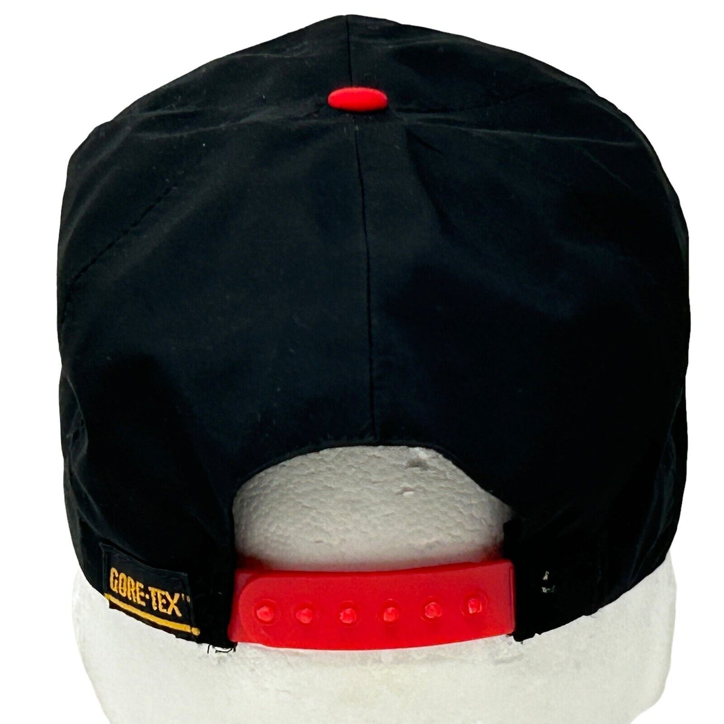 ZR Zero Restriction Gore-Tex Golfer Vintage 90s Hat Black Snapback Baseball Cap
