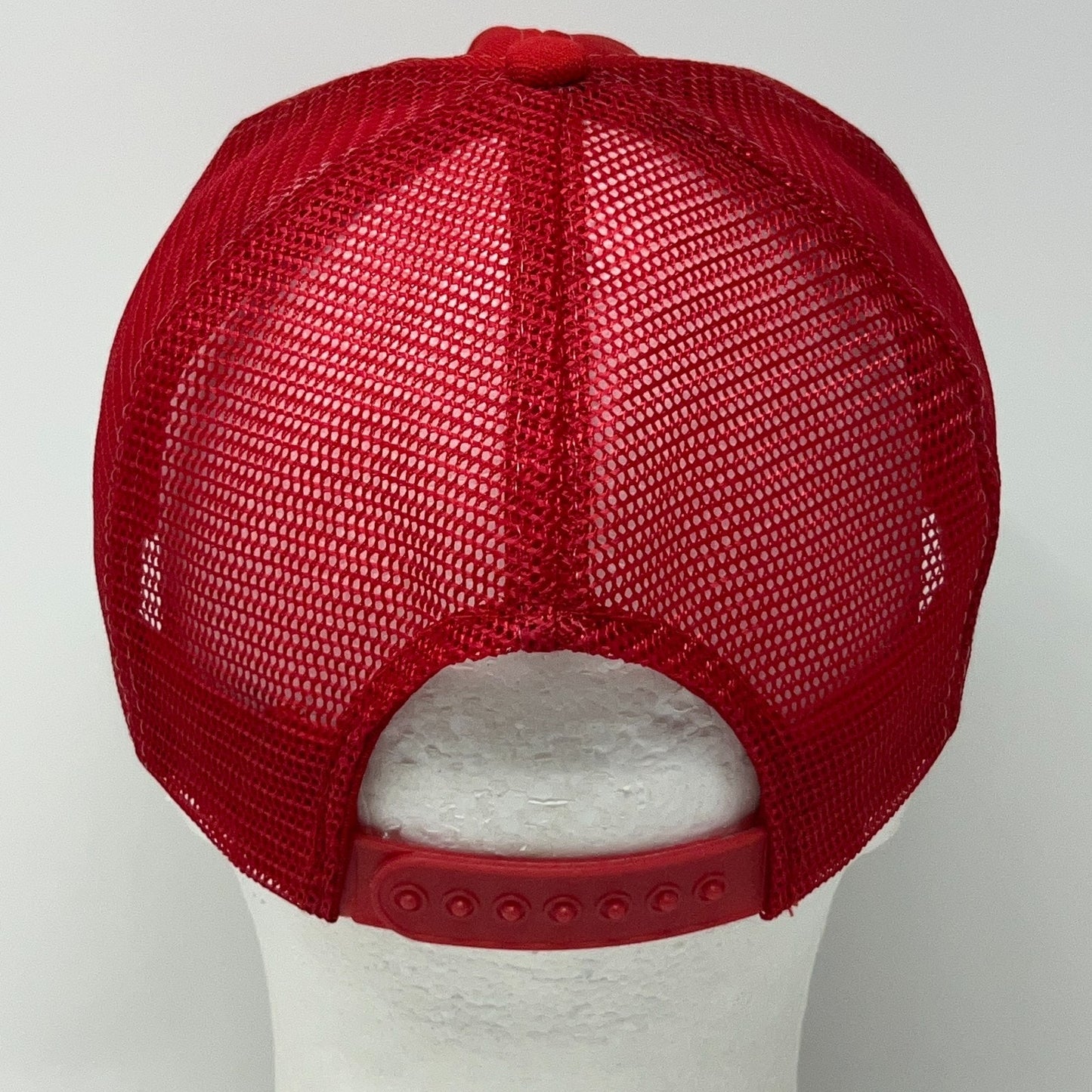 Vintage 80s St Louis Cardinals Trucker Hat Baseball Cap Amoco Oil Snapback Red