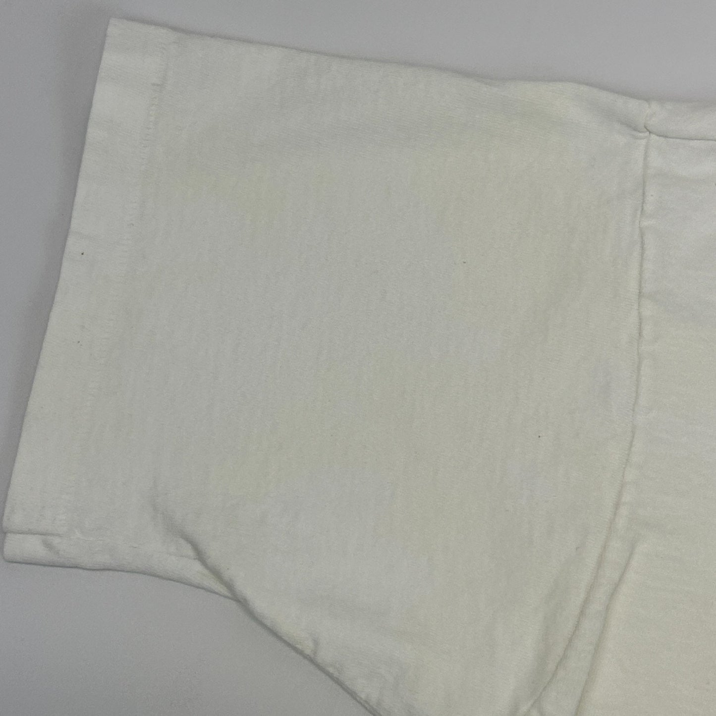 Vintage 90s Dalmatian Dog Crop Top T Shirt Made In USA White Tee XL X-Large