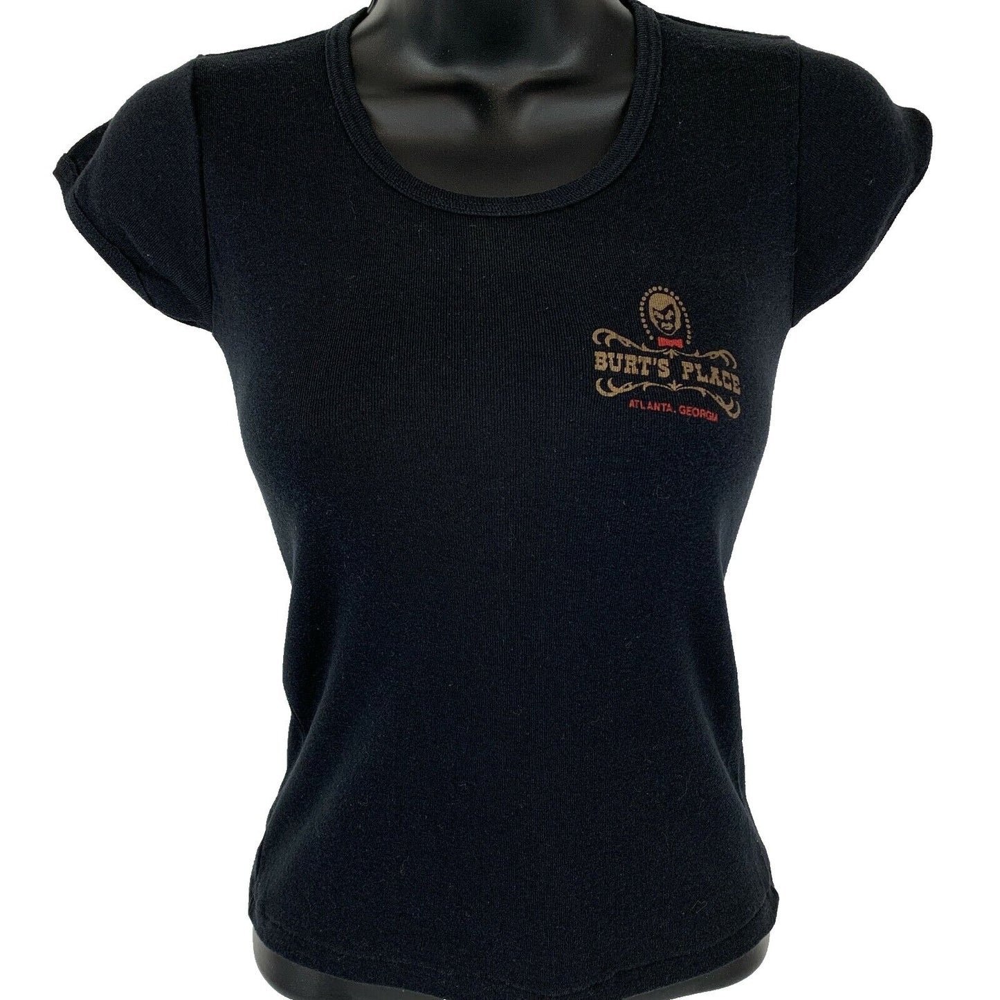 Burts Place Womens Vintage 80s T Shirt 2XS XXS Burt Reynolds Nightclub Atlanta