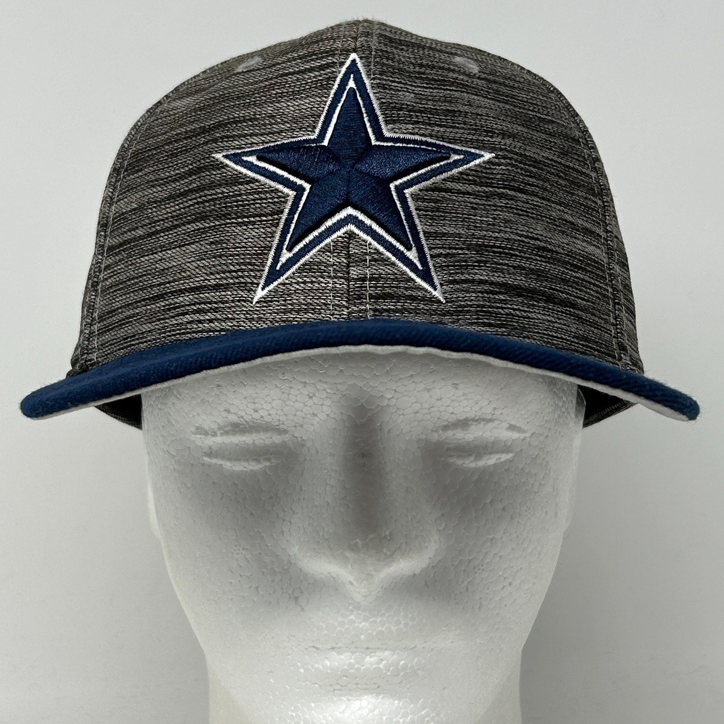 Dallas Cowboys Hat Baseball Cap Heathered Gray NFL New Era 9Fifty Snapback - Neon Vintage
