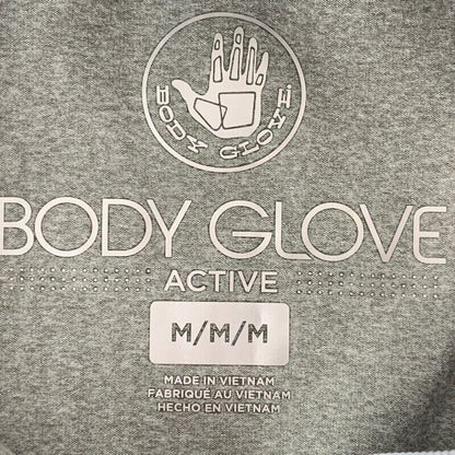 Body Glove Activewear Camisa con cremallera de un cuarto, jersey mediano con orificio para el pulgar, para hombre, gris