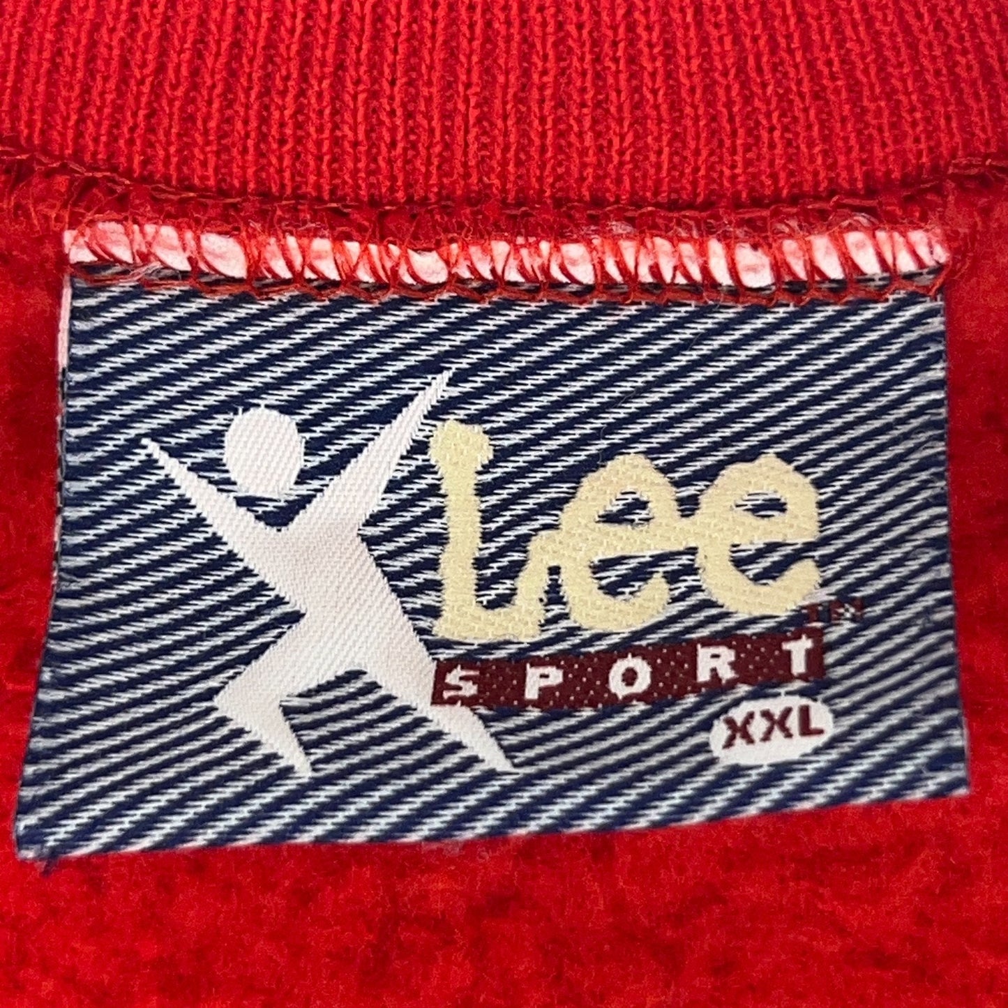 Vintage 90s San Francisco 49ers Sweatshirt XXL 2XL Red Lee Sport Made In USA