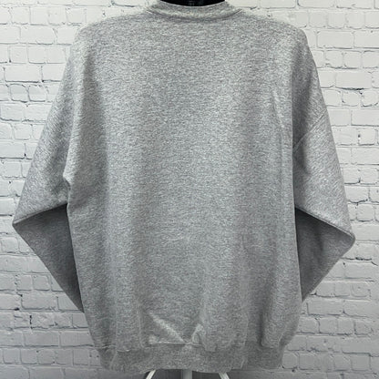 Vintage Champion Southern Illinois Salukis Sweatshirt Gray SIU College 2XL XXL