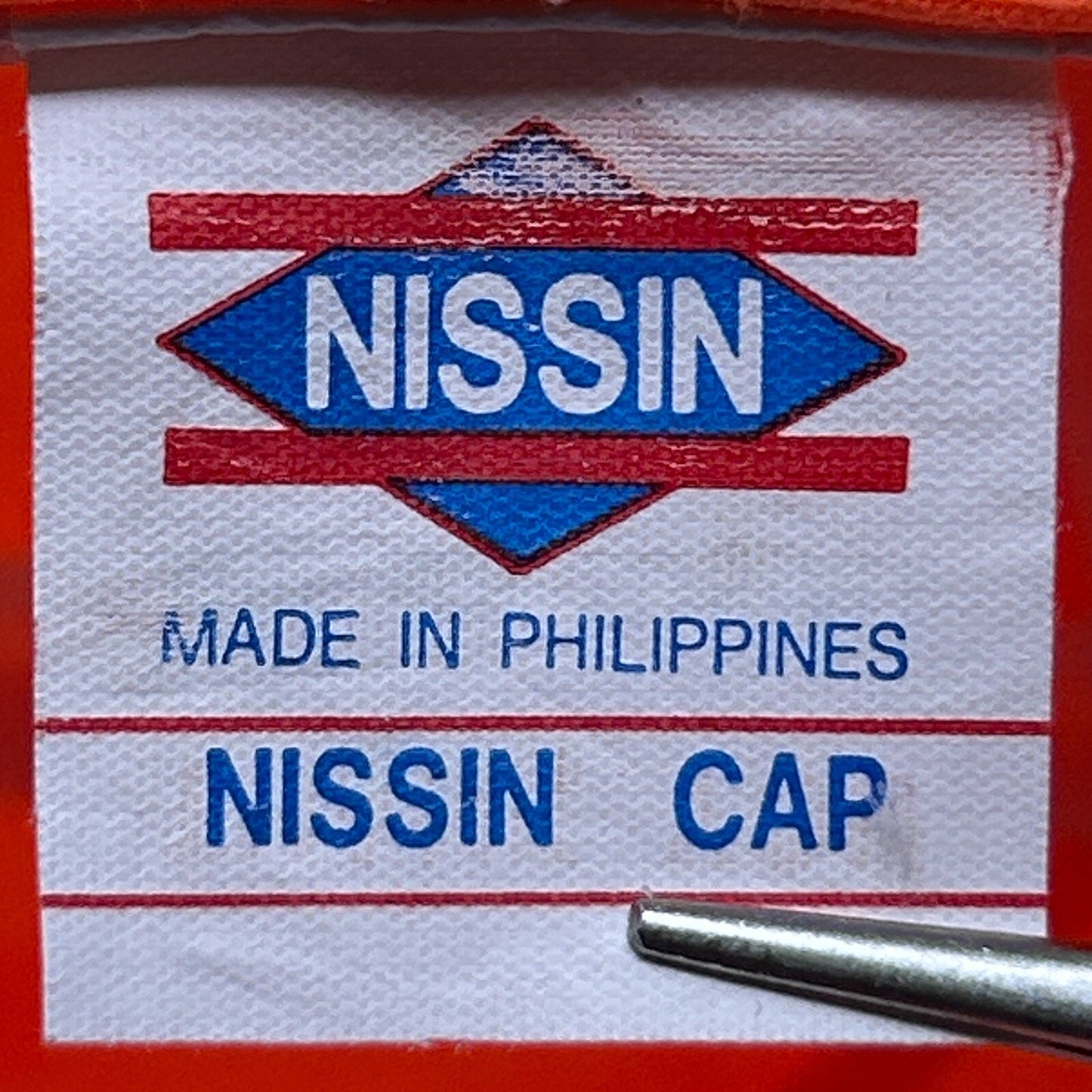 Vintage 90s 1994 Rose Bowl Game Staff Hat Cap Blaze Orange Wisconsin Badgers