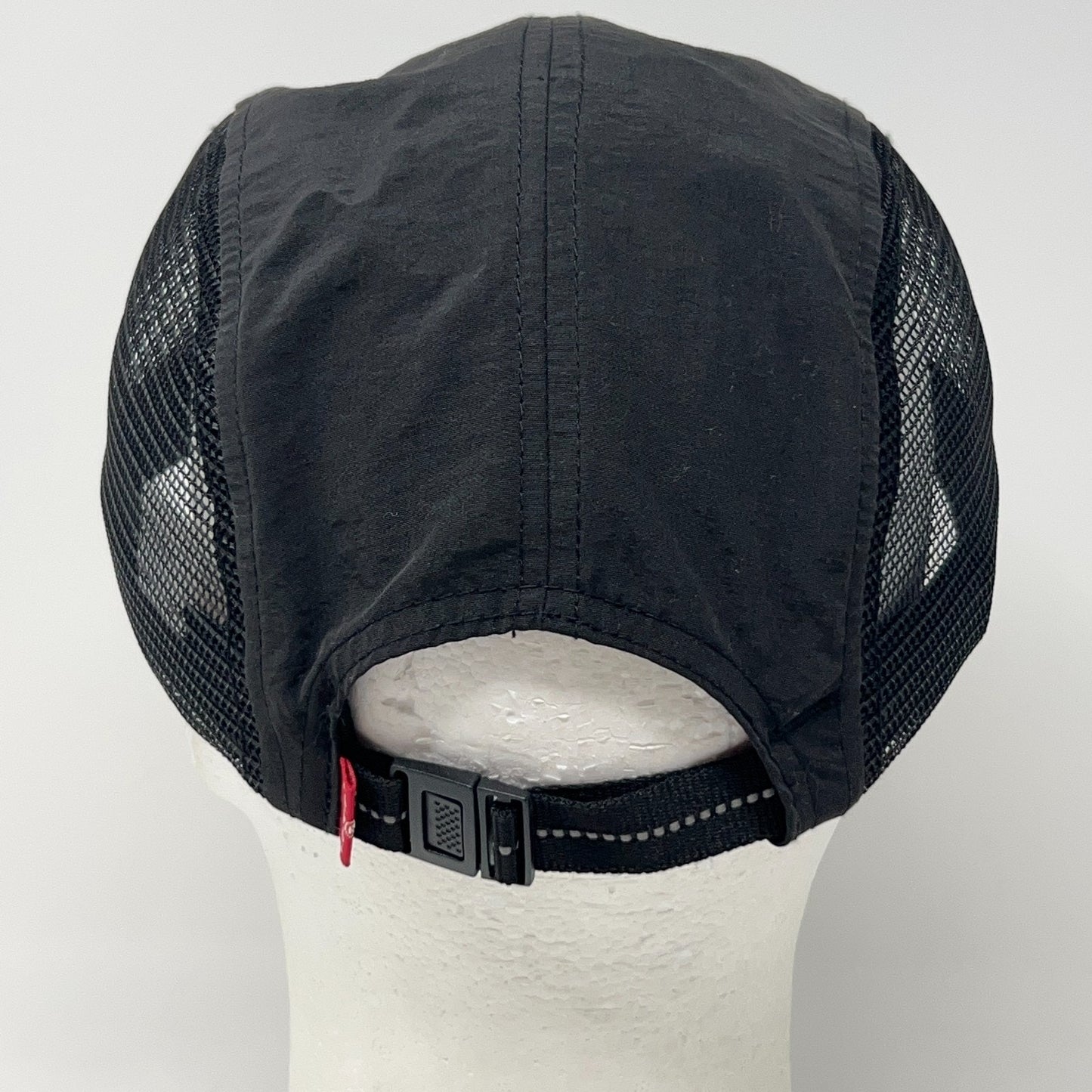 Levi Strauss Mesh Vented Camp Hat Baseball Cap Levis 5 Panel Strapback Black