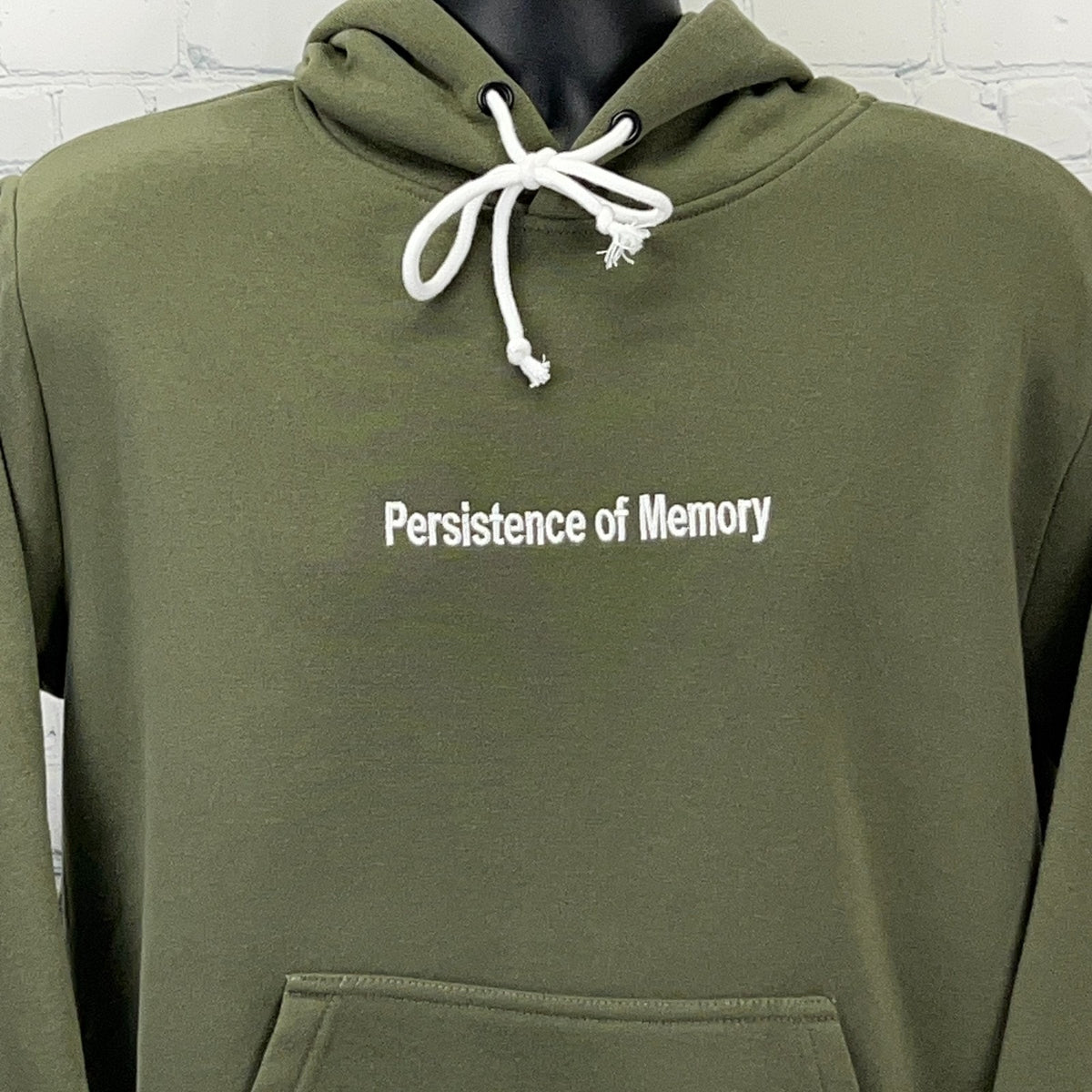 Salvador Dali Persistence of Memory Hoodie Sweatshirt S Small Green RGSTR Art