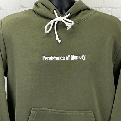 Salvador Dali Persistence of Memory Hoodie Sweatshirt S Small Green RGSTR Art
