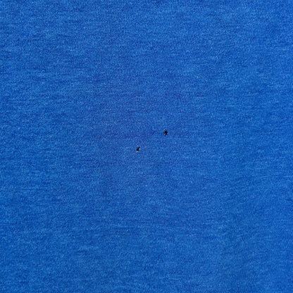 Vintage Distressed McIntyre Madness T Shirt Mens XL X-Large Blue 80s JS Browns