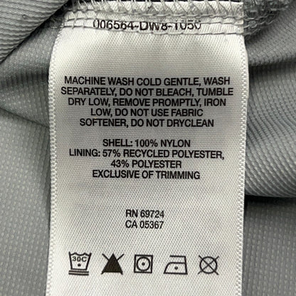 Columbia Kestrel Ridge Button Front Shirt Omni Shade Vented SS Gray XL X-Large
