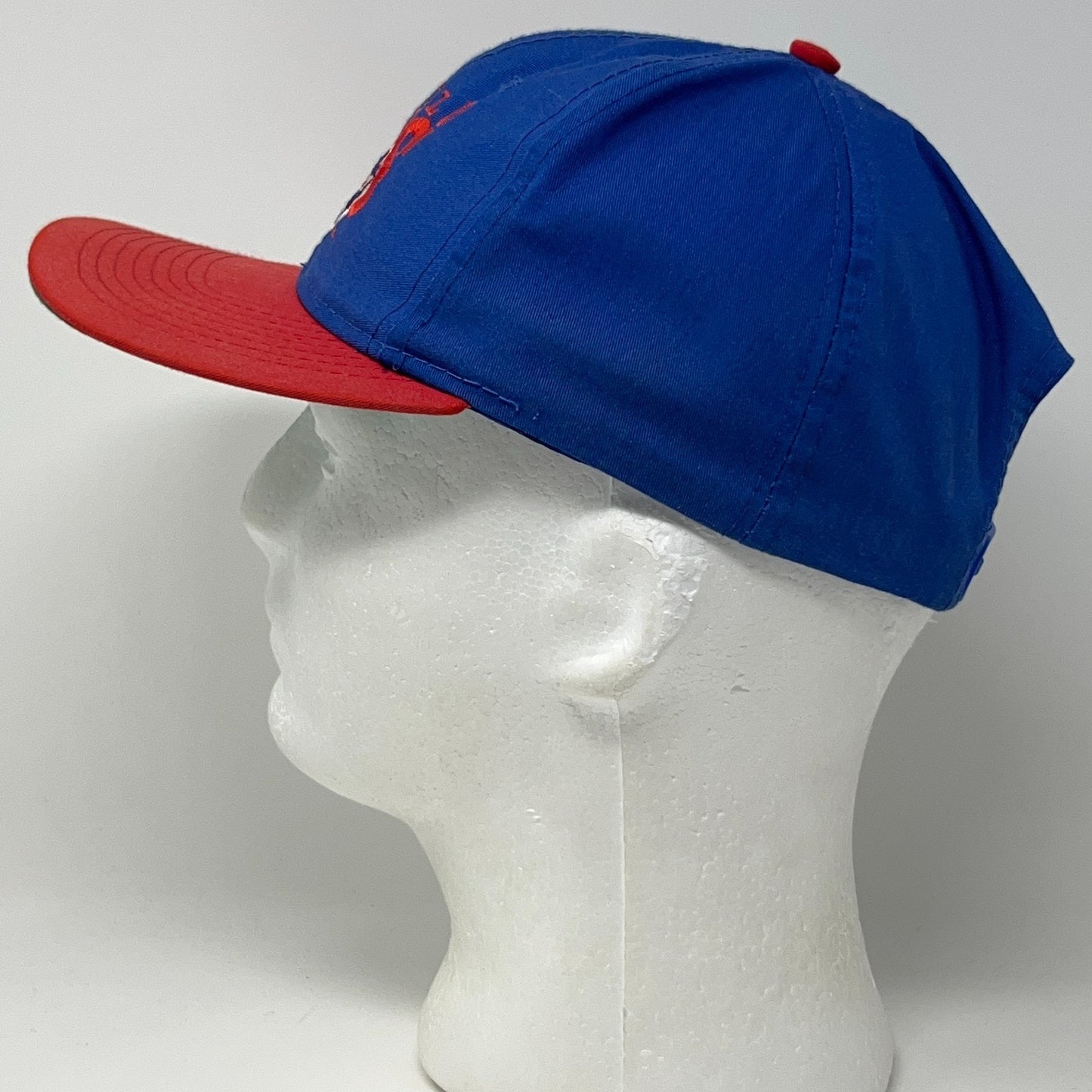 Vintage 90s Buffalo Bills Hat Baseball Cap Team NFL Football AJD Snapback Blue