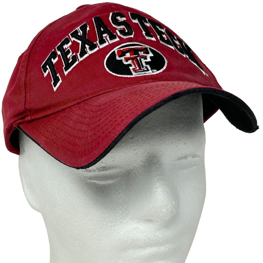 Gorra de béisbol con cierre trasero tipo snapback de la Universidad Texas Tech, color rojo, de los Raiders, Zephyr Red