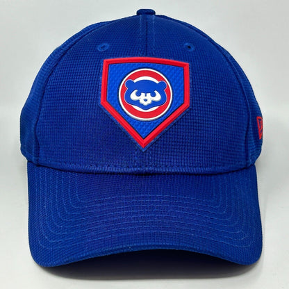 Chicago Cubs Baseball Hat Cap Blue New Era 9Forty MLB Batting Practice Snapback