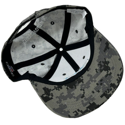 Ocean Spray Digital Camouflage Hat Gray Camo Chatsworth Strapback Baseball Cap