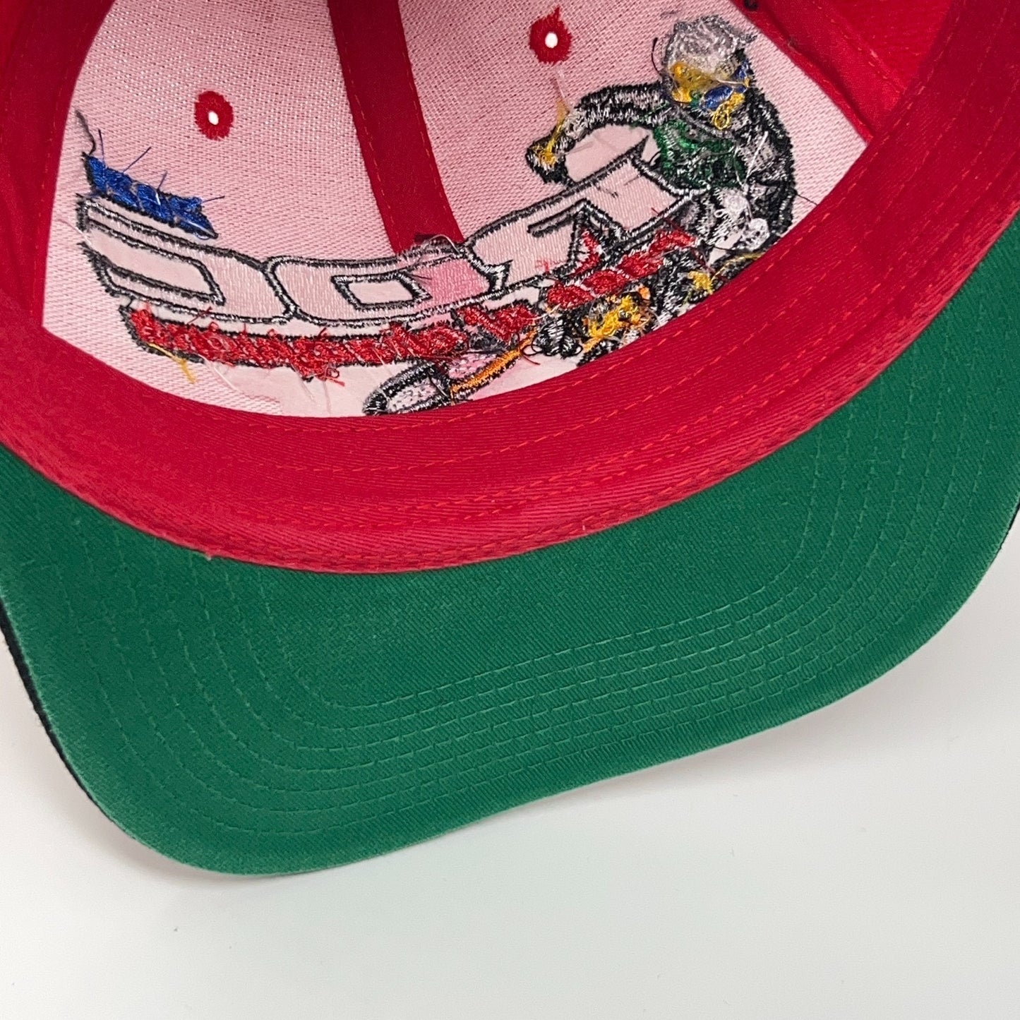 USA BMX Race of Champions 2021 Hat Baseball Cap Tulsa ROC Race Snapback Red