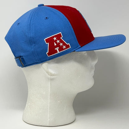 Houston Oilers Hat Baseball Cap 47 Brand Tennessee Titans Texans Snapback Blue