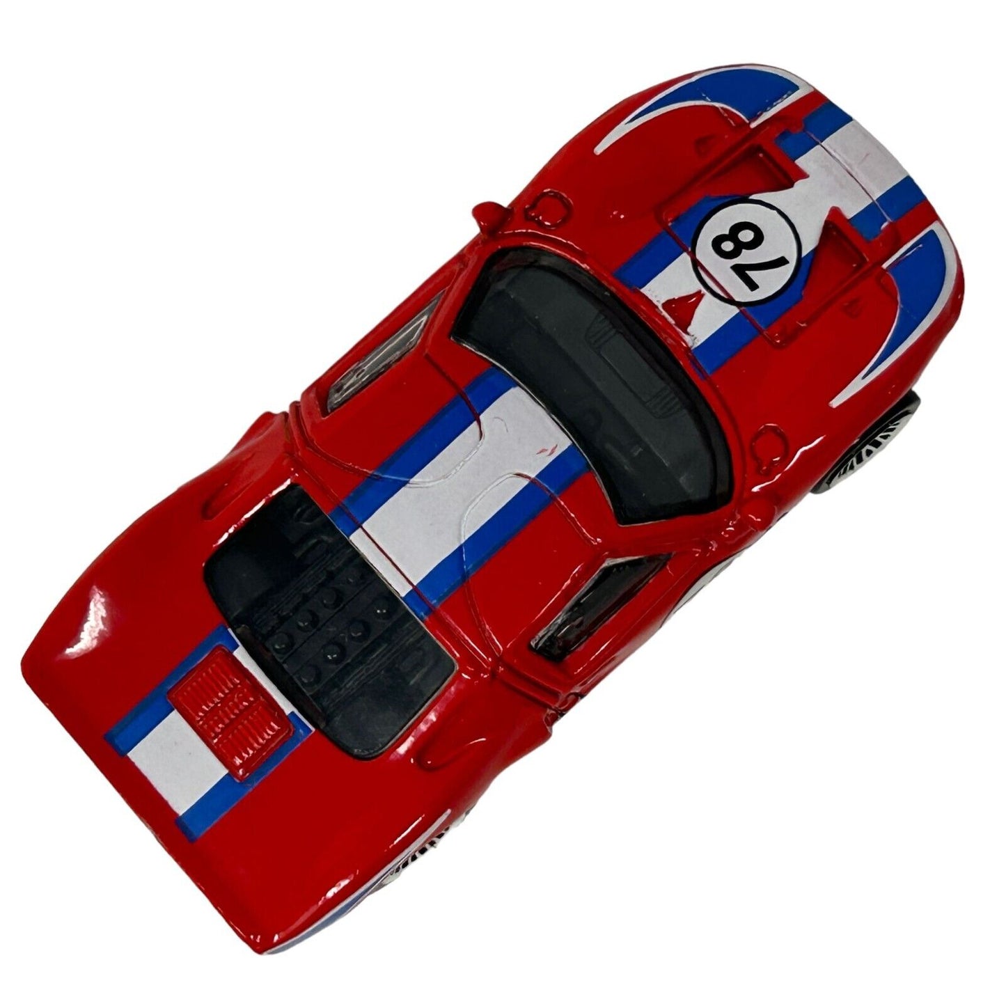 Ford GT-40 Hot Wheels Collectible Diecast Car Red Race Car Vehicle Vintage Y2Ks