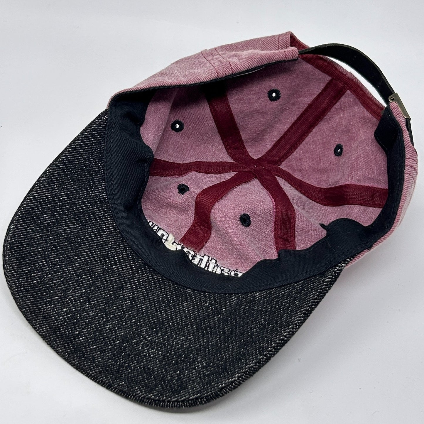 Vintage 90s Weather Guard Dad Hat Baseball Cap Truck Van Equipment Strapback Red