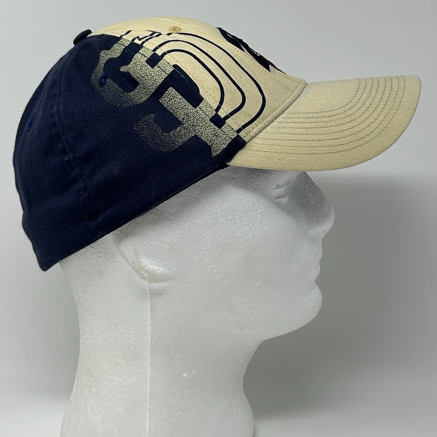 San Diego Padres Hat Baseball Cap Nike Team MLB 6 Panel Blue Flex Fitted OSFM