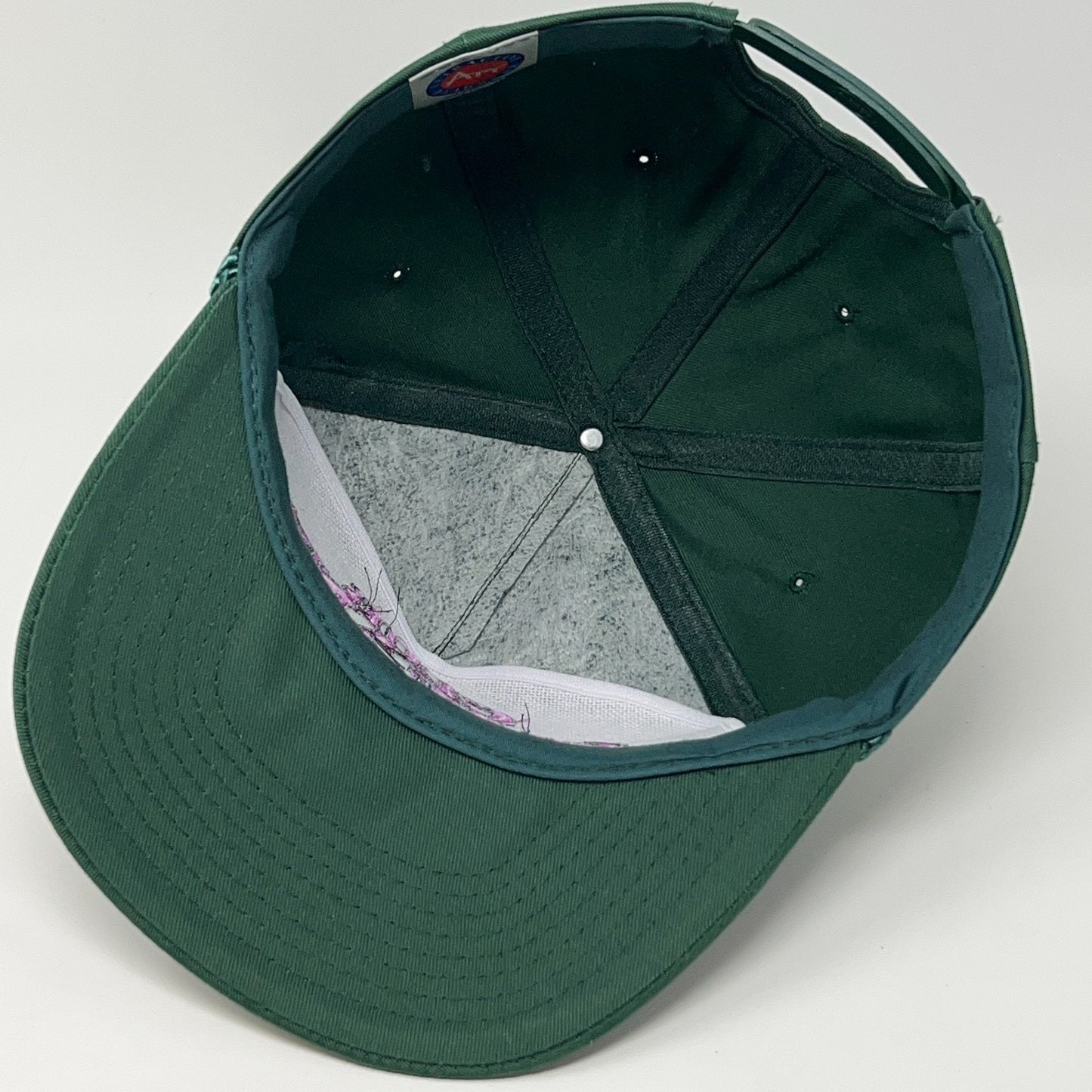 Vintage 90s Club Orleans Casino Las Vegas Hat Baseball Cap Hotel Snapback Green
