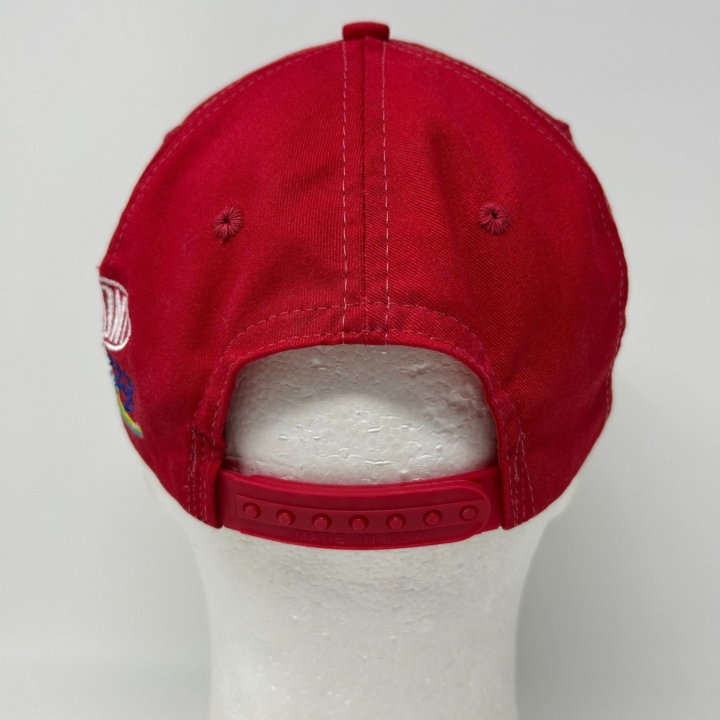 Vintage 90s NASCAR Jeff Gordon Hat Baseball Cap 1995 Winston Cup Snapback Red