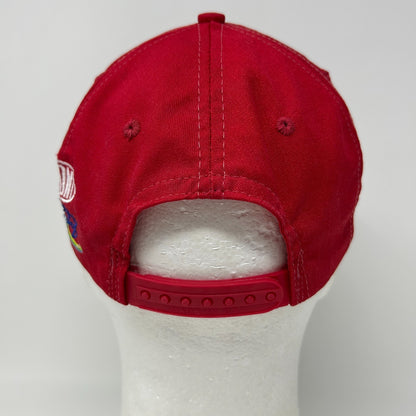 Vintage 90s NASCAR Jeff Gordon Hat Baseball Cap 1995 Winston Cup Snapback Red