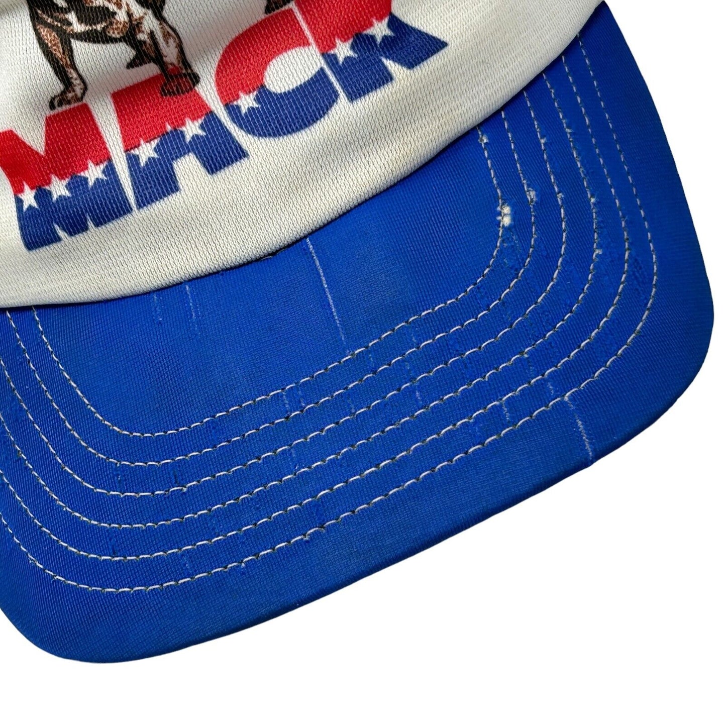 Gorra de béisbol Mack Trucks Vintage 80s, Big Rigs, semifabricada en EE. UU., color azul