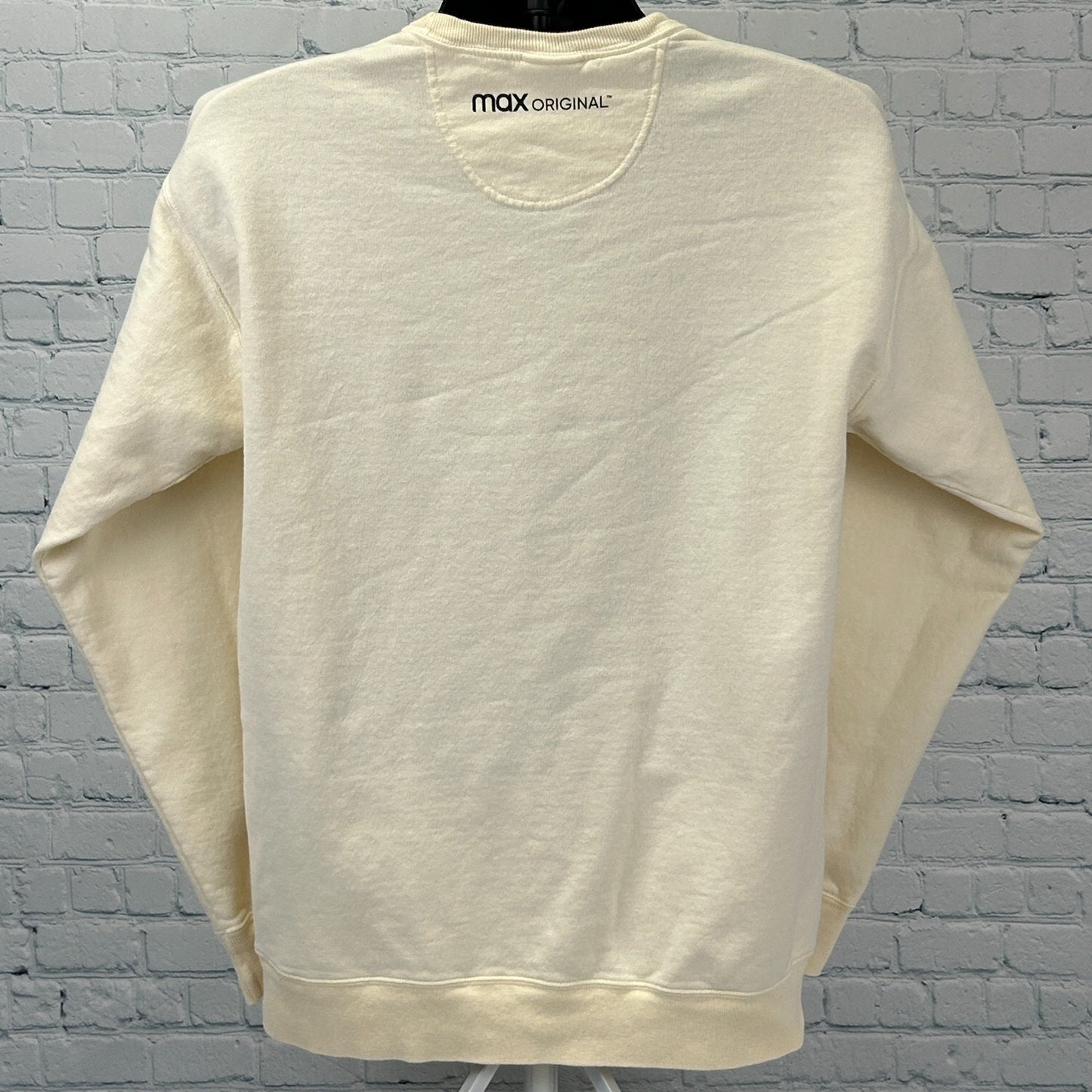 Velma Scooby Doo Sweatshirt Max Original Cartoon Crew Neck Ivory Unisex M Medium - Neon Vintage