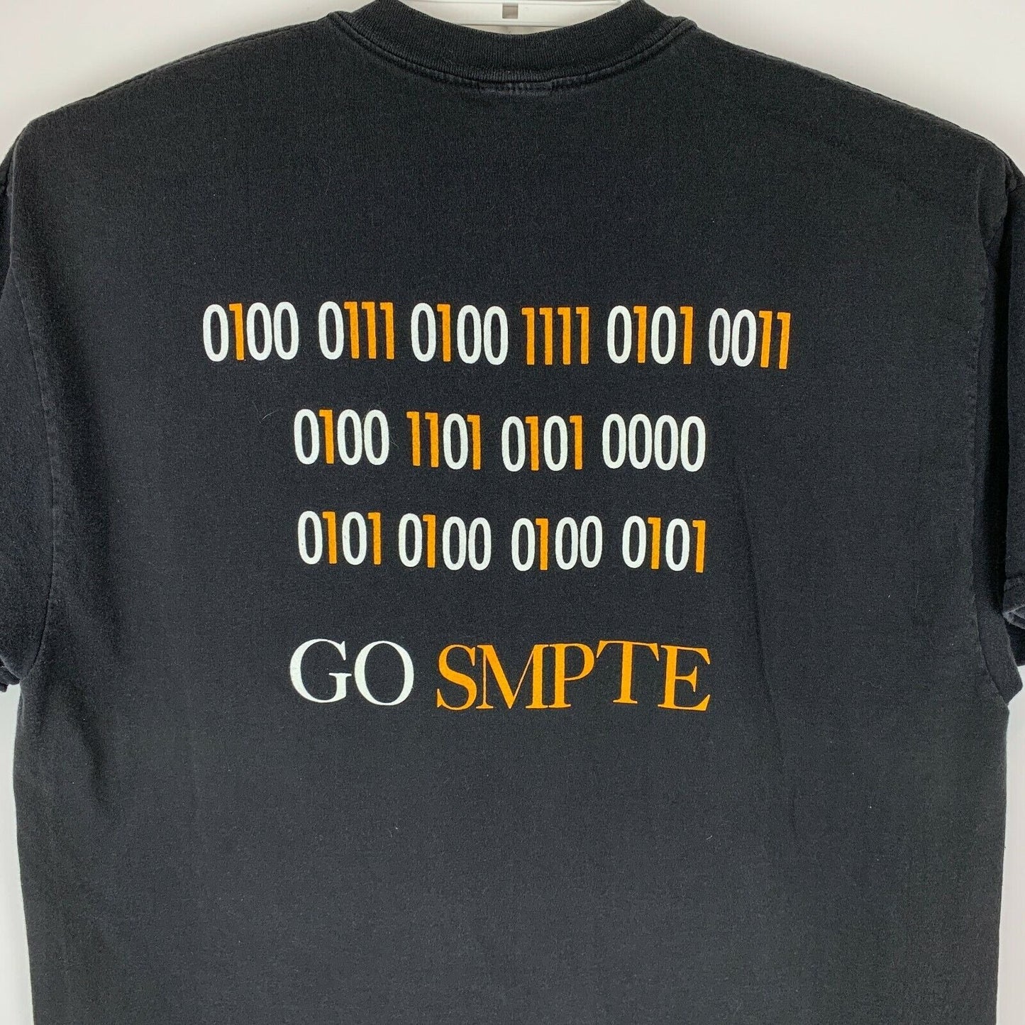 Go Digital Go SMPTE T Shirt X-Large Movie Motion Picture TV Engineers Mens Black