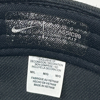 Purdue University Boilermakers Hat Baseball Cap Nike Black Flex Fitted M-L