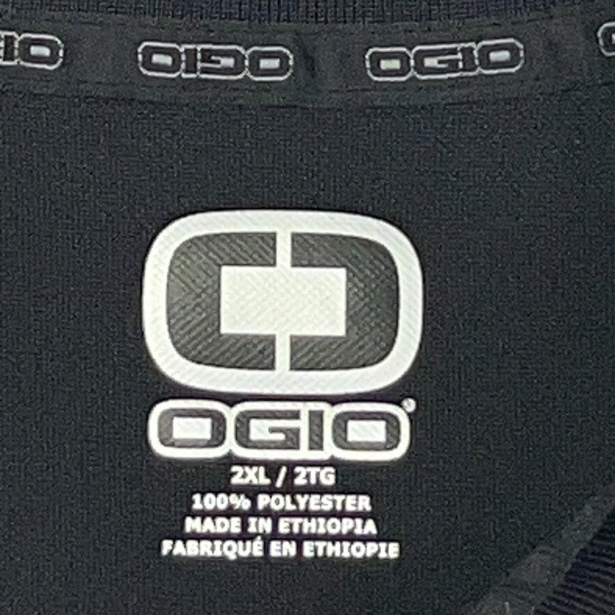 American BMX Flatland League ABFL Embroidered OGIO Black Polo Shirt Mens 2XL XXL