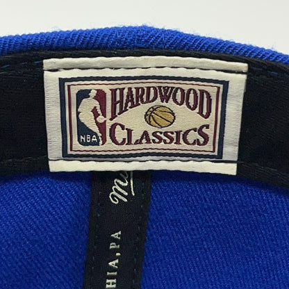 Sacramento Kings Hat Baseball Cap Mitchell & Ness NBA Wool 6 Panel Snapback Blue