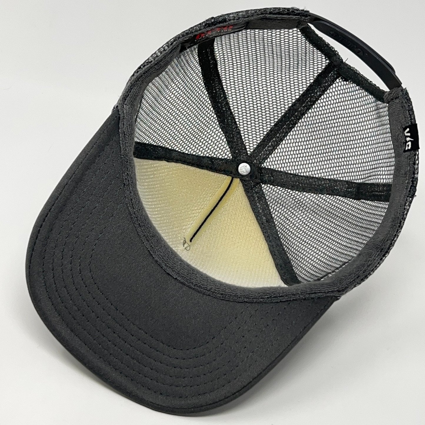 Violent Gentlemen Hockey Club Trucker Hat Baseball Cap VGHC Bolt Gray Snapback