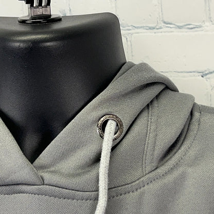 Members Only MO Academy Hoodie Hooded Sweatshirt 1975 Long Sleeve Gray M Medium