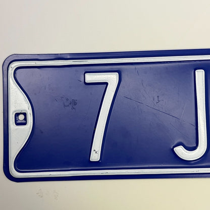 7 John Elway Dr Street Road Sign Blue Heavy Metal Denver Broncos 36 in x 6 in