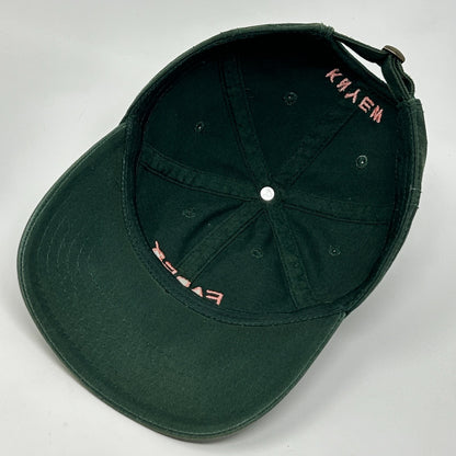 KNYEW Faded Dad Hat Baseball Cap Keeping New York Every Where NY Strapback Green - Neon Vintage