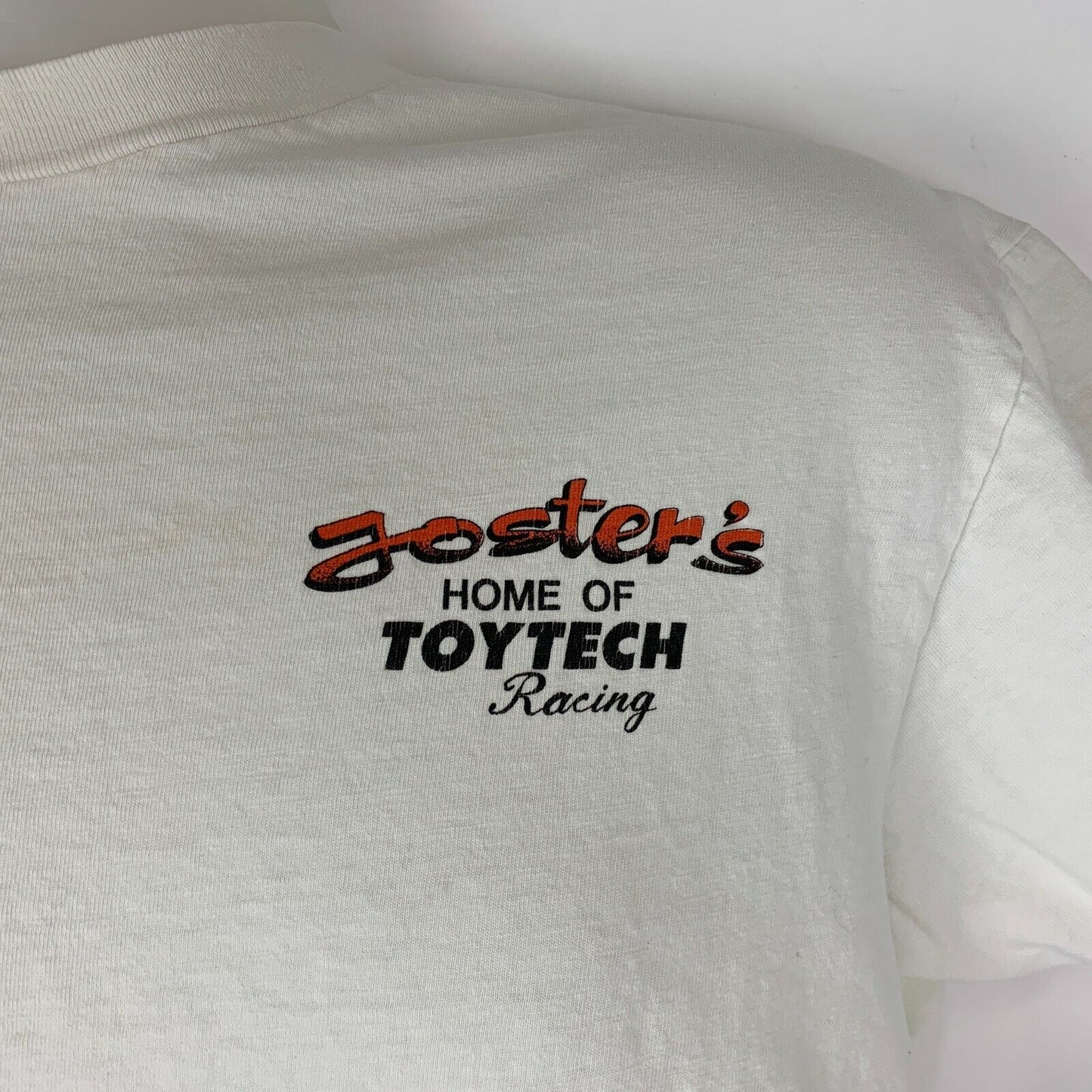 Fosters Scale Auto Racing ToyTech Vintage 80s T Shirt Slot Car Slotracing Tee XL