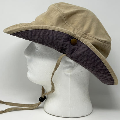 Duluth Trading Co Boonie Hat Bush Booney Bucket Fishing Garden Beige XL X-Large