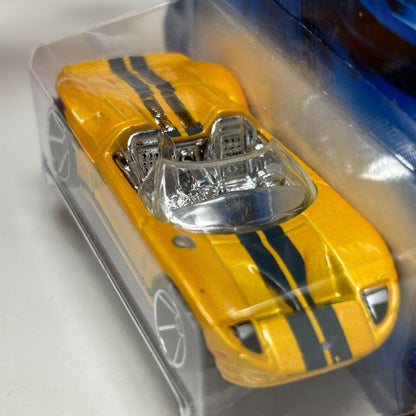 Ford GTX-1 Hot Wheels Collectible Diecast Car Yellow 2007 First Editions New