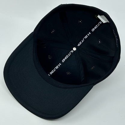 Under Armour UA Freedom Hat Baseball Cap Patriotic USA Black Flex Fitted S-M