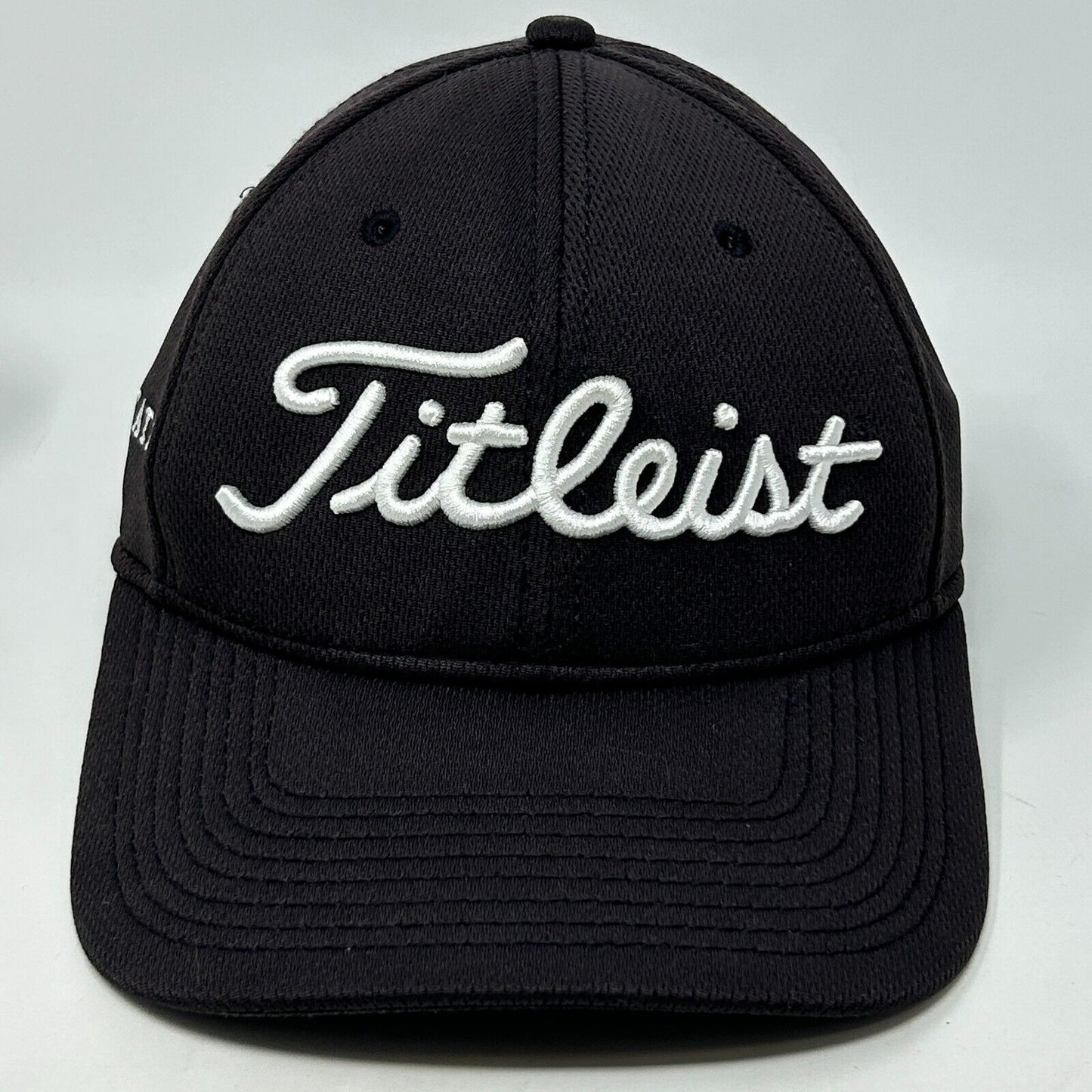 Titleist x New Era Baseball Hat Cap Cascata Golfing Golfer Black Flex Fitted S-M