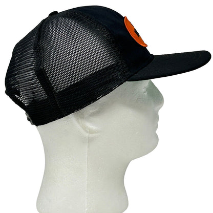 Mission CP CSP Patch Trucker Hat Vintage 80s Black Mesh Snapback Baseball Cap