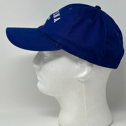 Vintage Y2Ks Daytona Beach 2005 Hat Baseball Cap Florida 6 Panel Strapback Blue