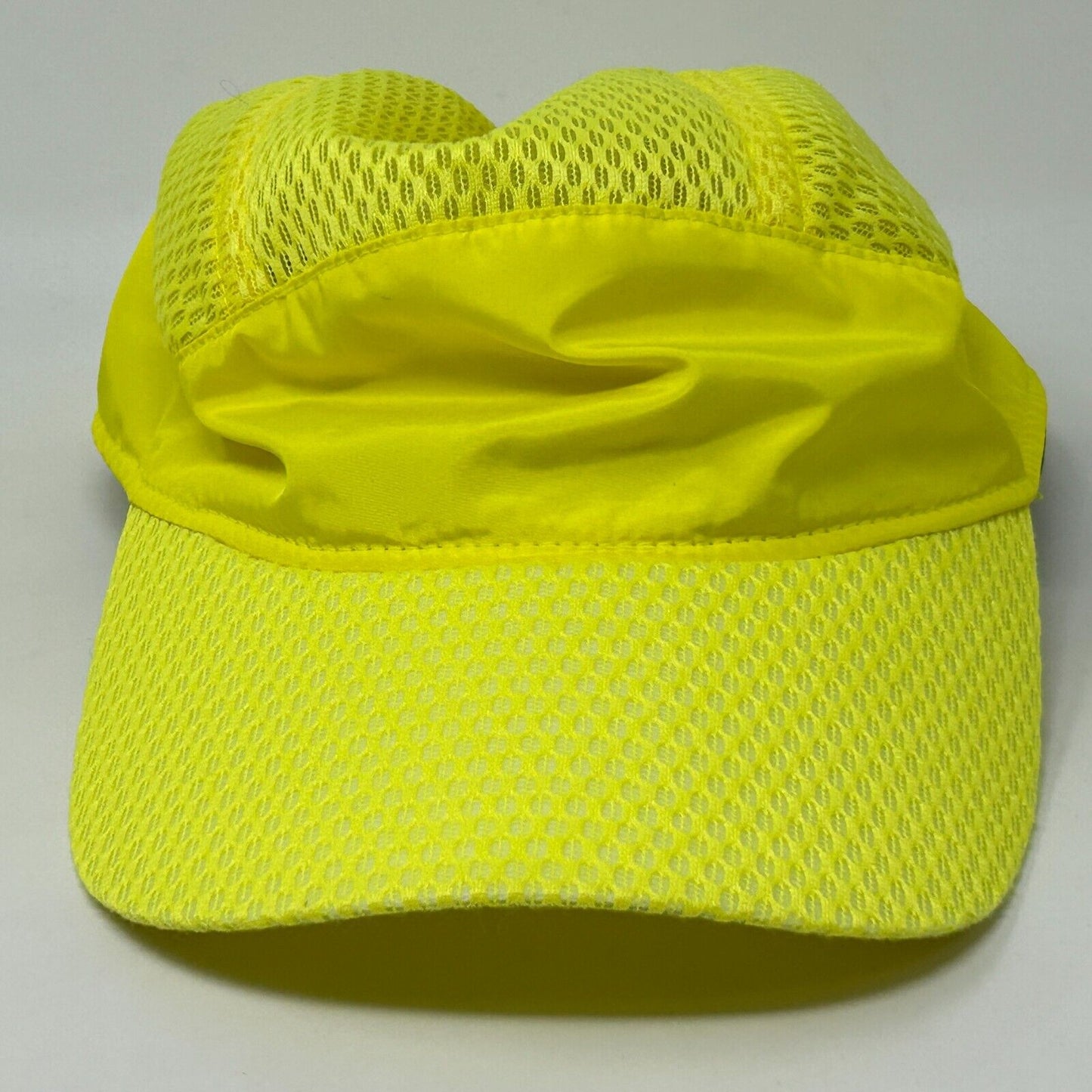 Augusta Lightweight Running Hat Yellow Runners Triathlon Marathon Baseball Cap