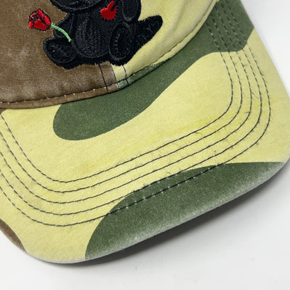 BKYS Lucky Charm Hat Baseball Cap Black Keys Rabbit Camouflage Strapback Green