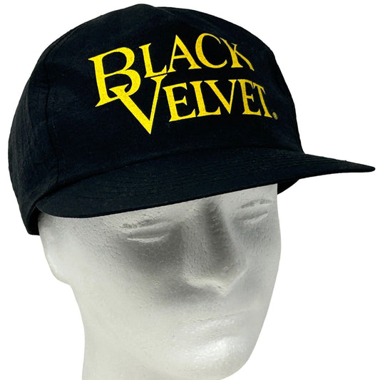 Black Velvet Whisky Vintage 90s Hat Canadian Liquor Snapback Baseball Cap