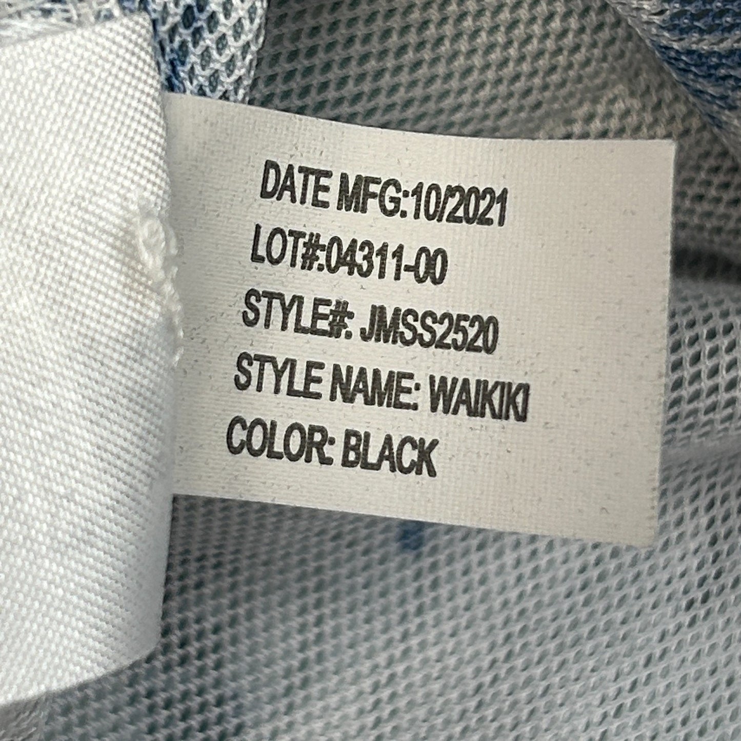 Johnnie O Waikiki Swim Shorts Trunks Hawaiian Hula Surfer Surfing Blue 2XL XXL