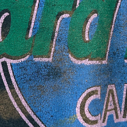 Vintage Hard Rock Cafe Washington DC T Shirt Mens Large Tie Dye 90s Tee Black - Neon Vintage